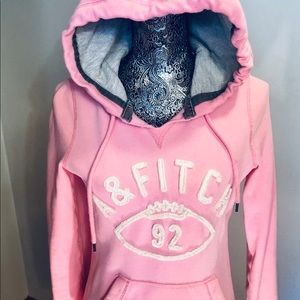 Abercrombie and Fitch cotton hooded sweatshirt.
